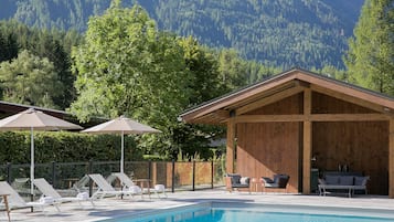 Seasonal outdoor pool