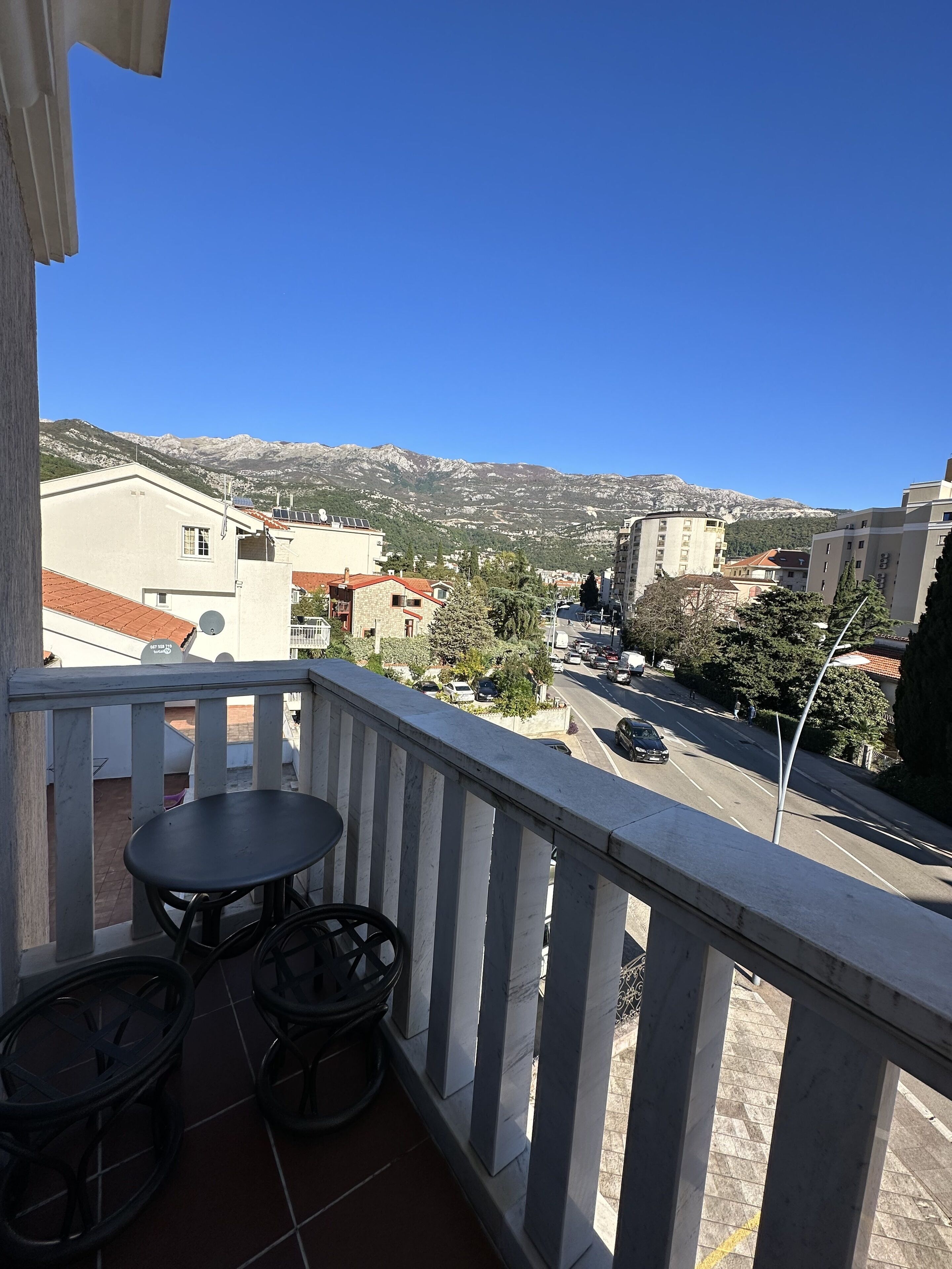 standard double room, balcony | balcony view