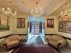 Lobby sitting area