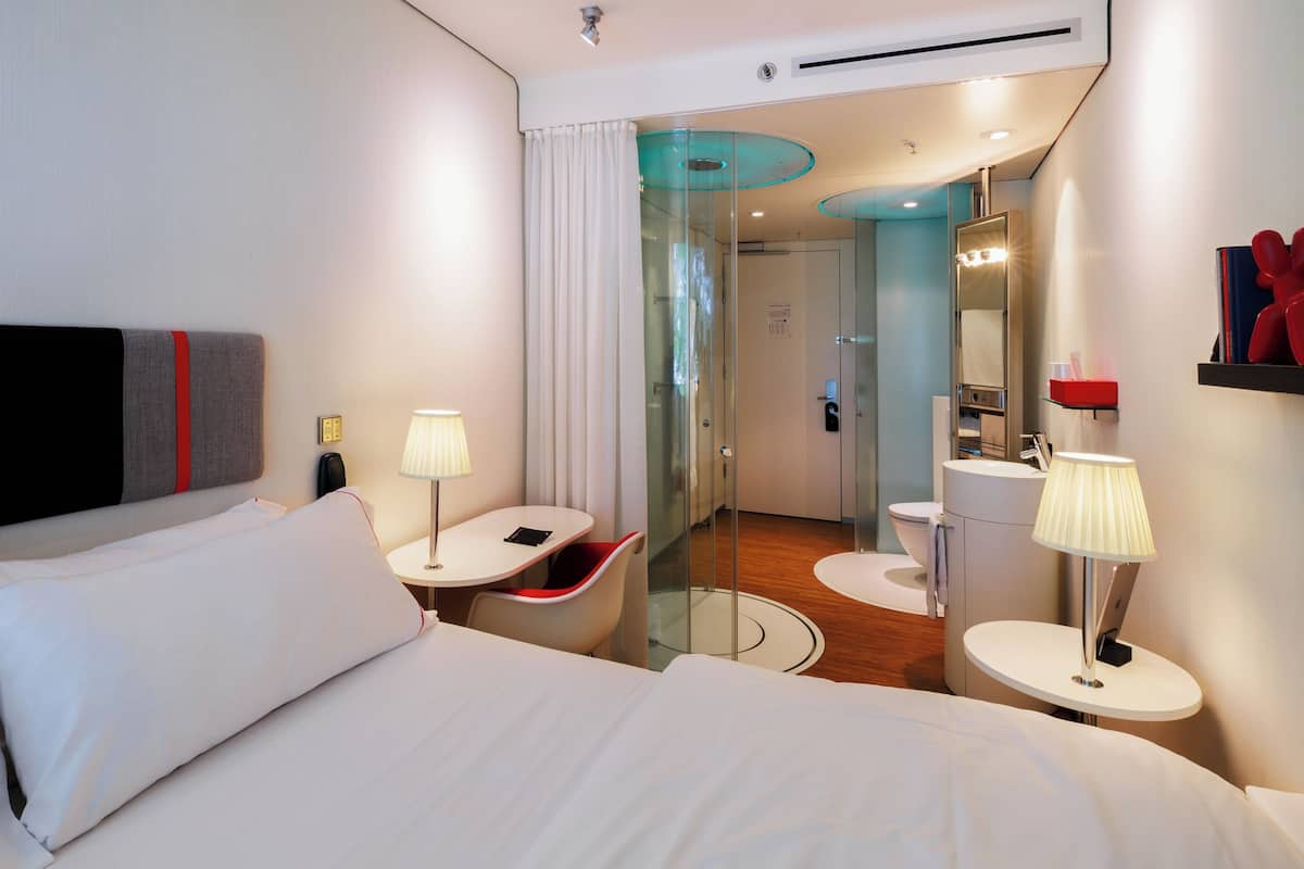 Premium bedding, pillow-top beds, in-room safe, desk