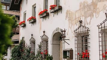 Fassade der Unterkunft