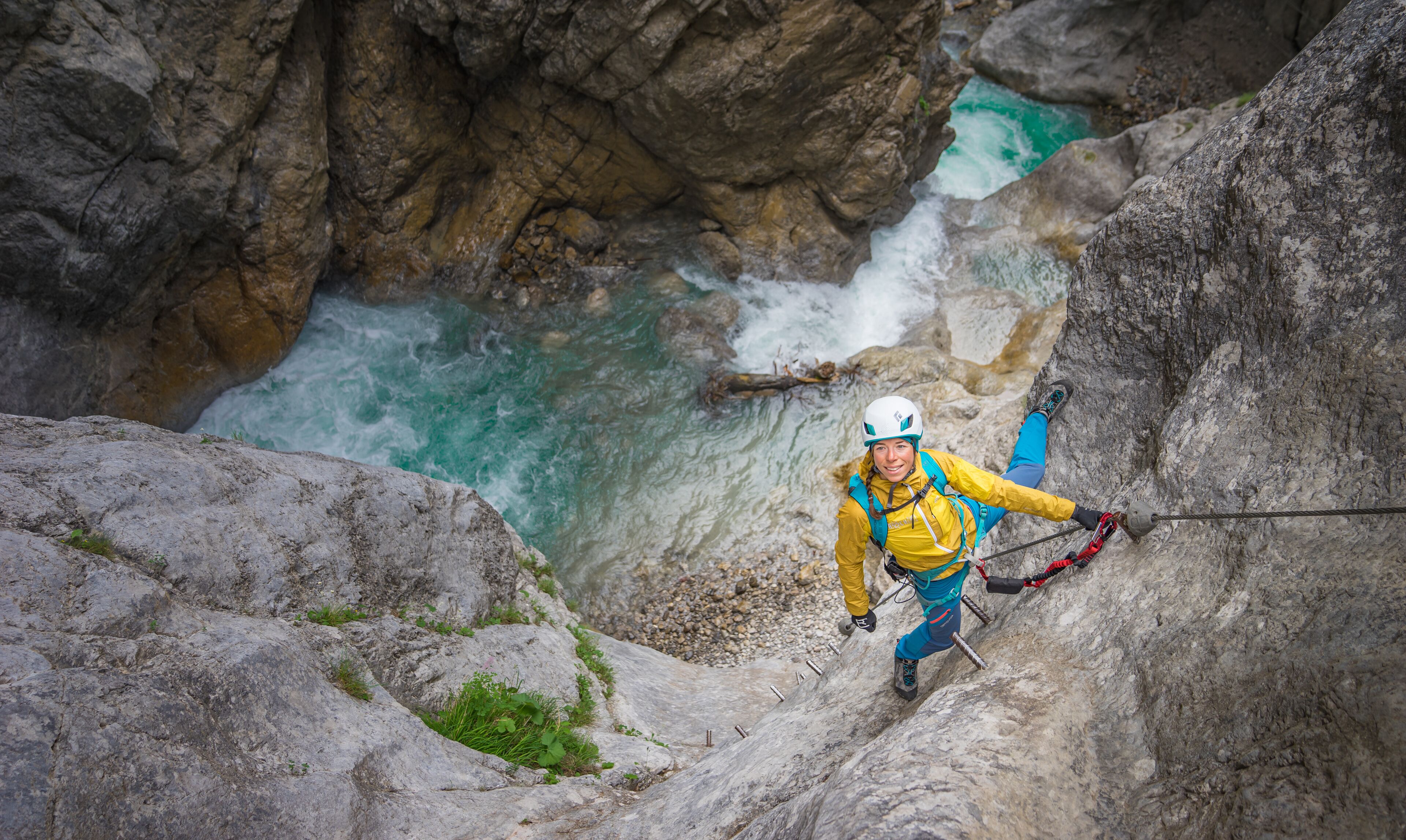 outdoor rock climbing