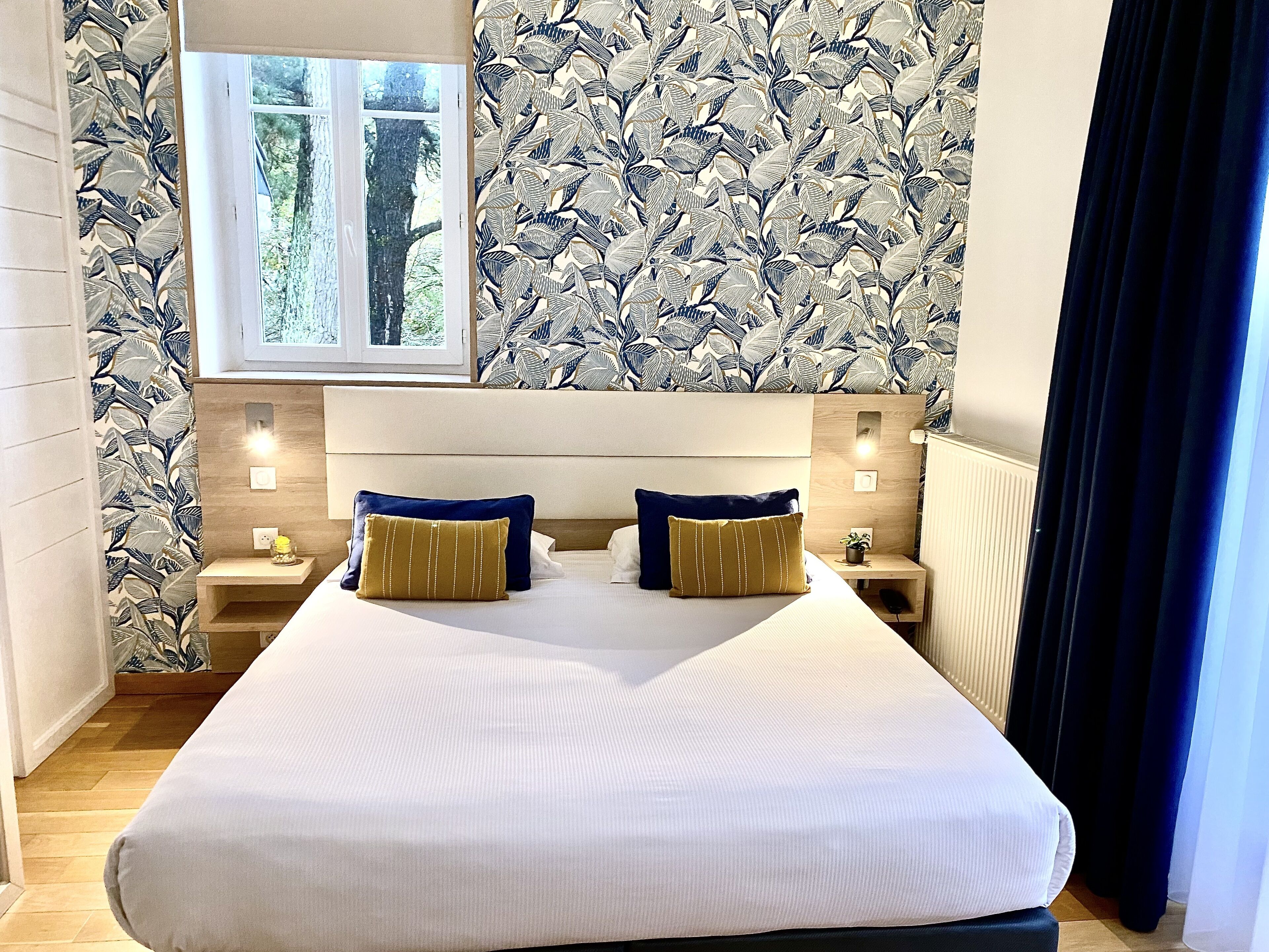 superior double room | in-room safe, desk, blackout curtains, soundproofing