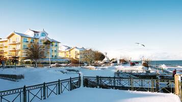 Fassade der Unterkunft