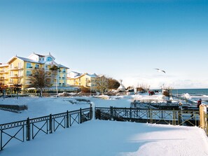 Façade de l’hébergement