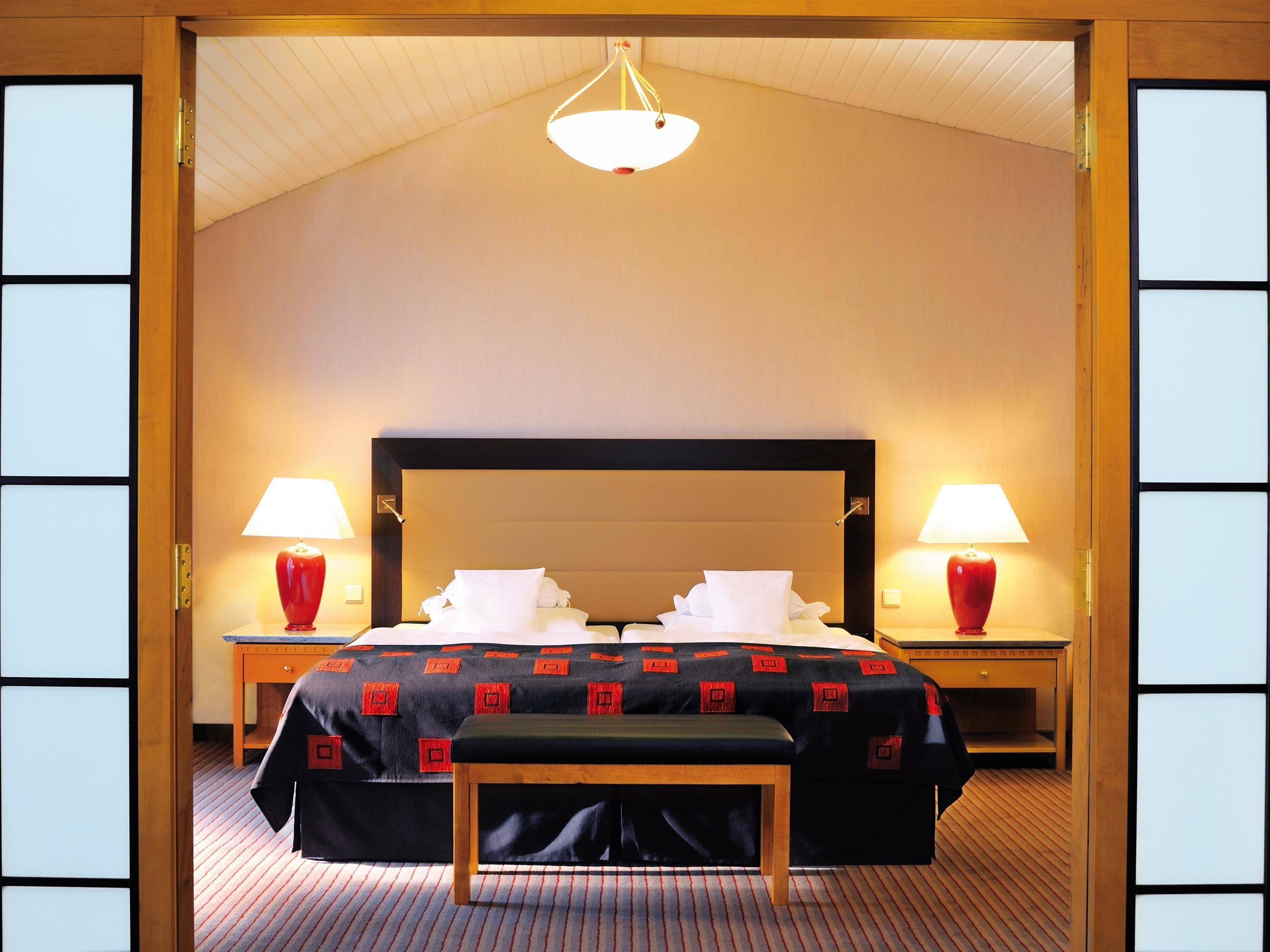 free minibar, in-room safe, desk, blackout curtains