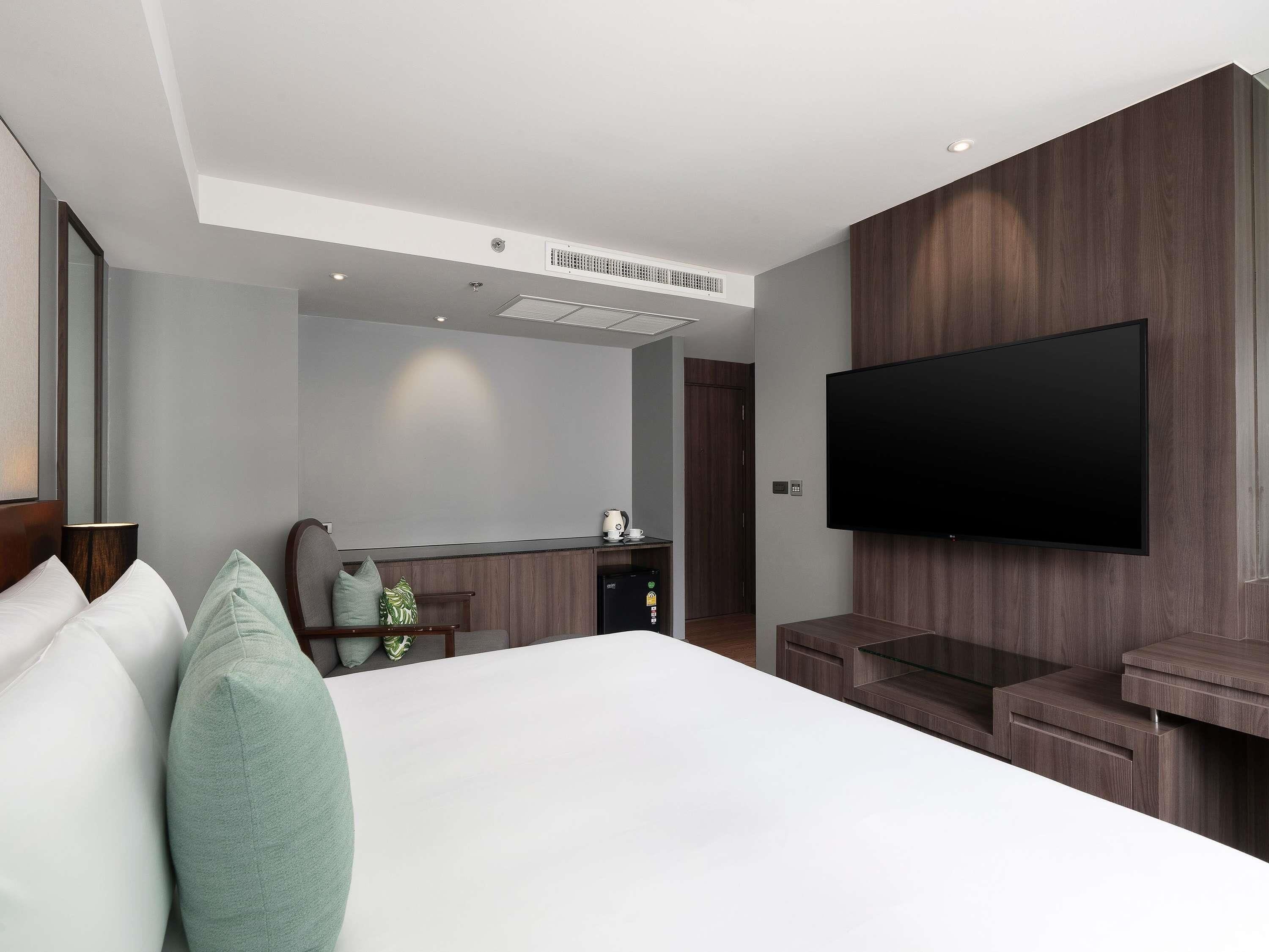 Rom – standard, 1 kingsize-seng | Sengetøy av topp kvalitet og senger med overmadrass