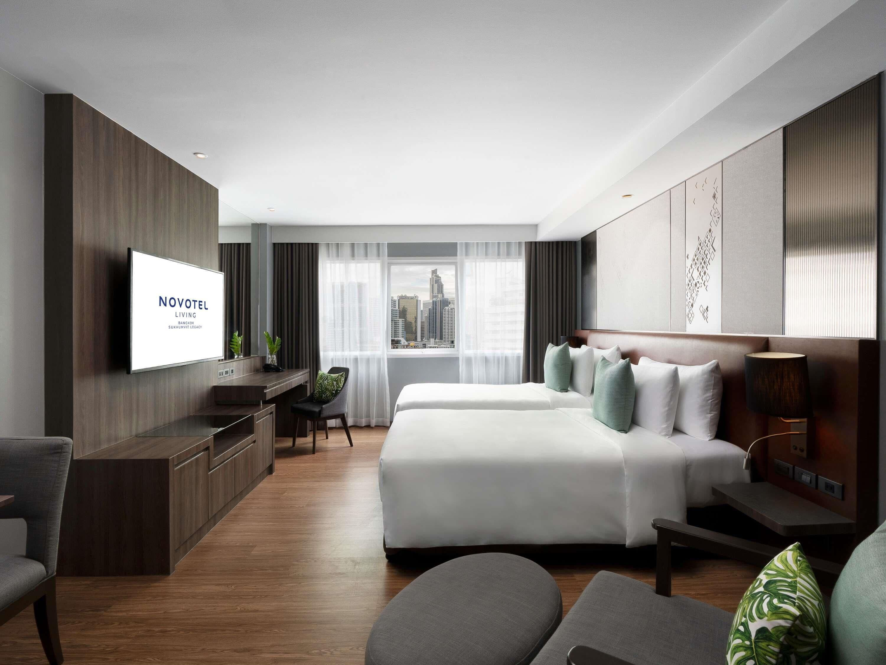 Deluxe Studio, 2 Single Beds | Premium bedding, pillow-top beds, free minibar items, in-room safe