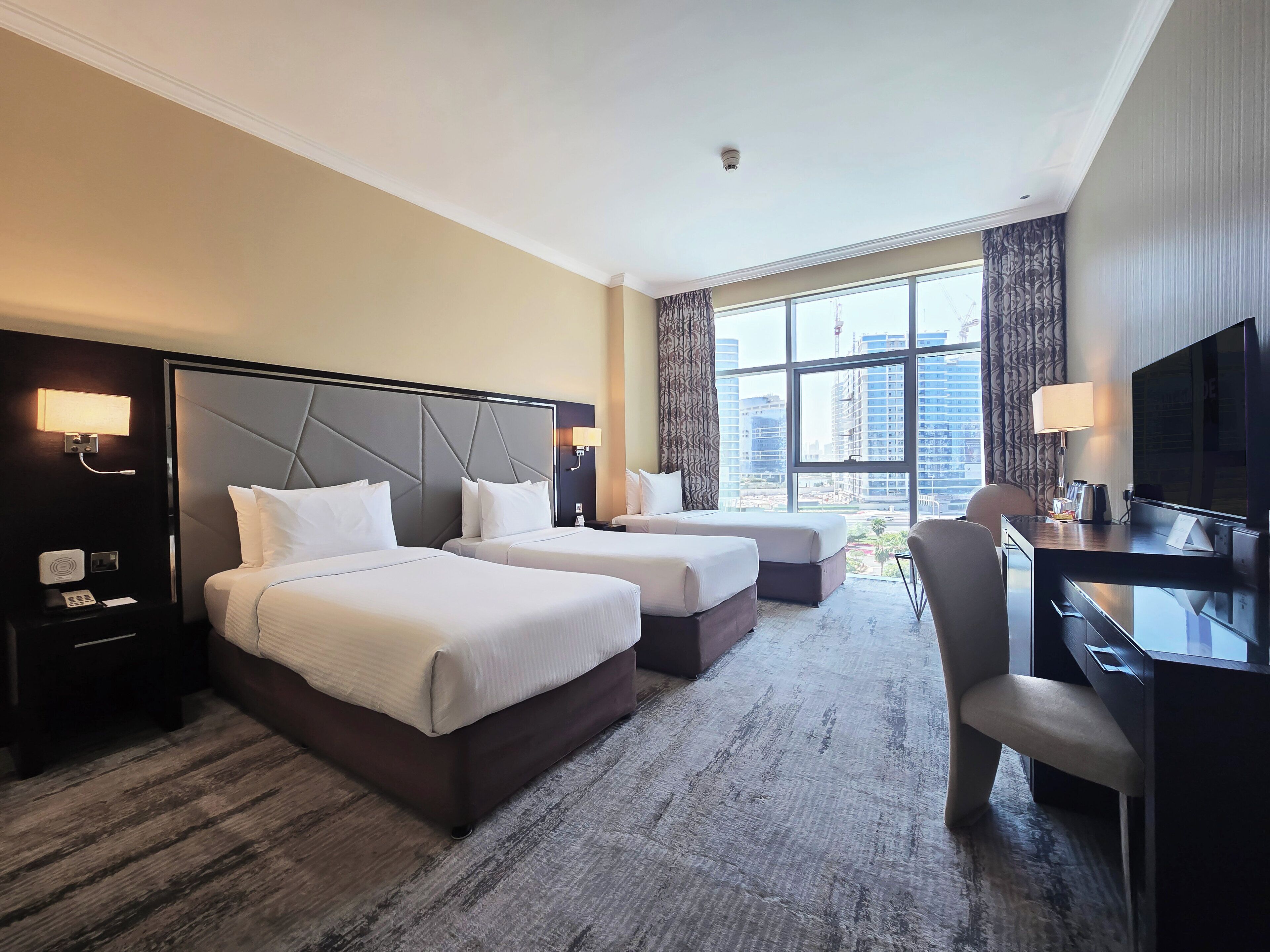 Superior Room, 3 Twin Beds | Hypo-allergenic bedding, minibar, in-room safe, desk