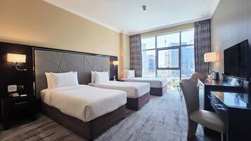 Superior Room, 3 Single Beds | Hypo-allergenic bedding, minibar, in-room safe, desk