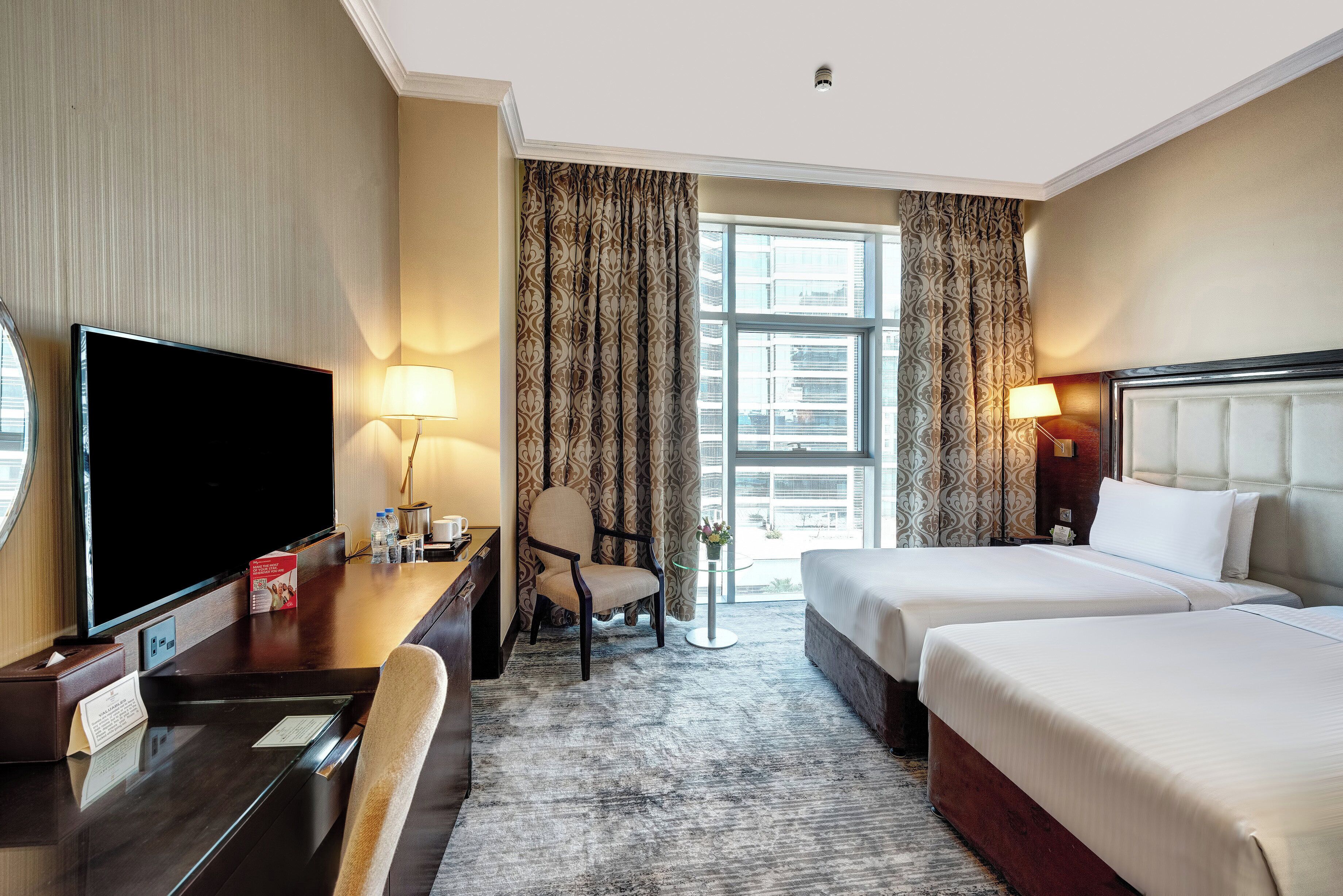 Superior Room, 2 Twin Beds, City View | Hypo-allergenic bedding available, minibar, in-room safe, desk