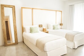 Superior Room, 2 Katil Bujang (Single) | Peralatan tempat tidur premium, gebar bulu kapas, tilam berlapik 