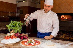 2 restaurants, breakfast, lunch, dinner served; local cuisine