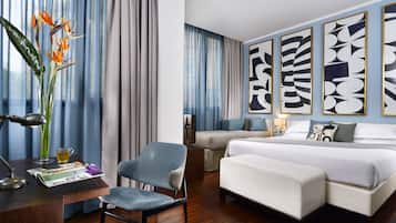 Triple Room | Premium bedding, minibar, in-room safe, desk