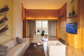 Suite, Terrace (Hyatt) | In-room safe, desk, laptop workspace, blackout curtains - Hyatt Hyderabad Gachibowli (Hyderabad)