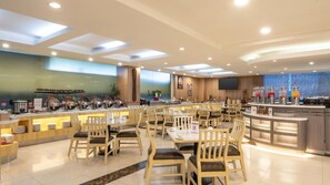 Daily buffet breakfast (IDR 150000 per person)