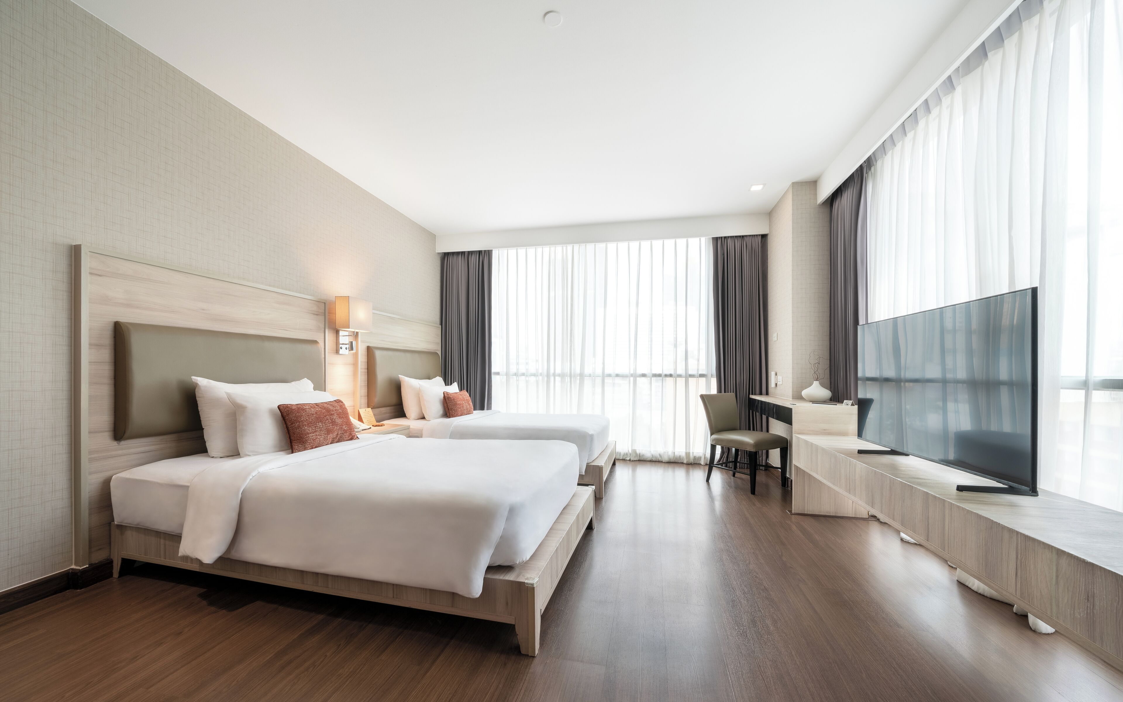 Studio Twin Room | Caja fuerte, escritorio, espacio para trabajar con un portátil