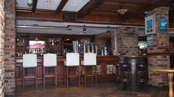 Pub, beach views