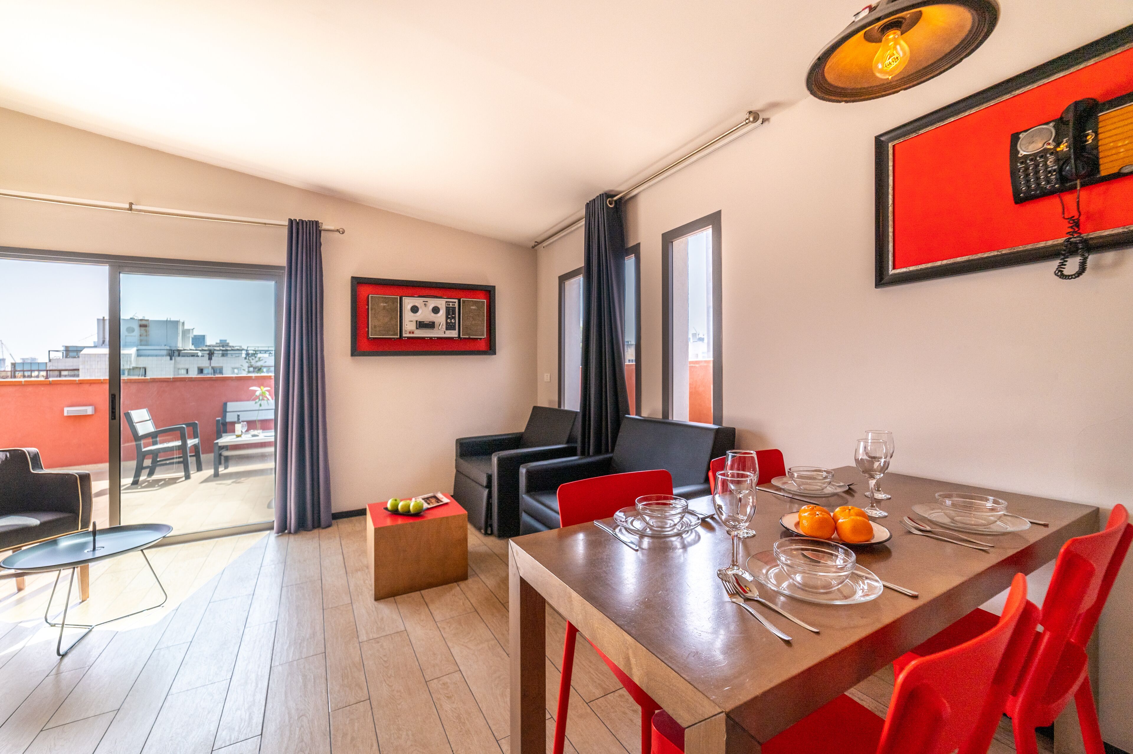 펜트하우스, 침실 1개 | 객실 내 금고, 책상, 암막 커튼, 다리미/다리미판