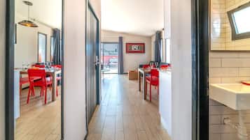 In-room safe, desk, blackout curtains, iron/ironing board