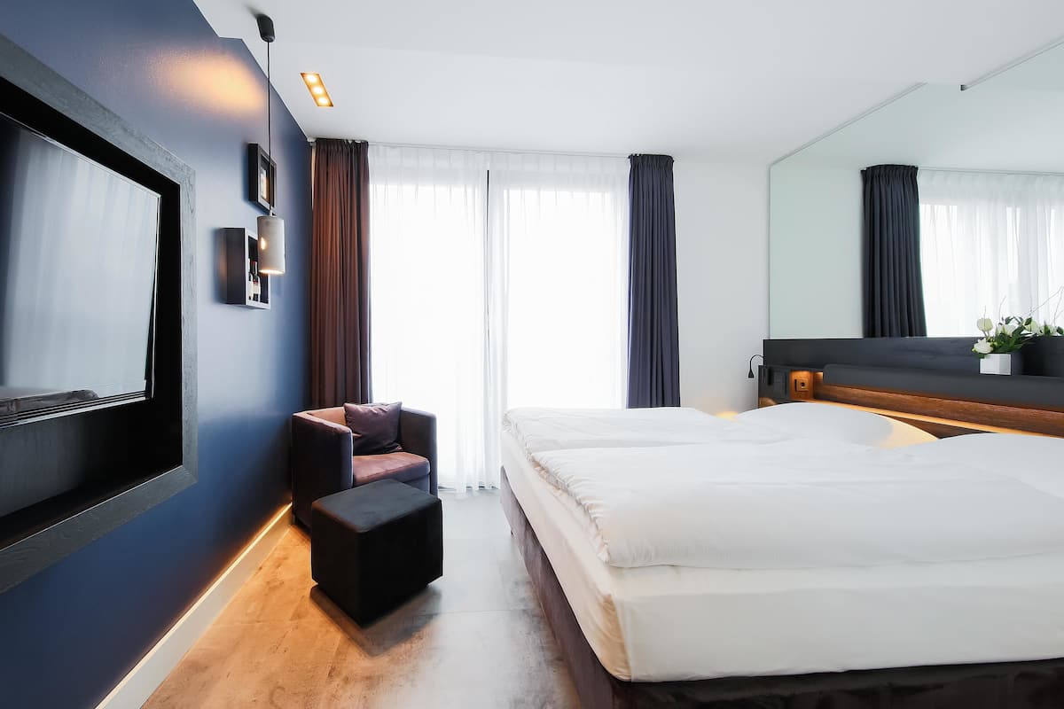 Literie de qualité supérieure, minibar, coffres-forts dans les chambres
