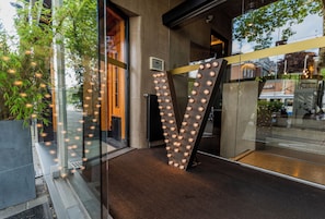 Ingresso della struttura