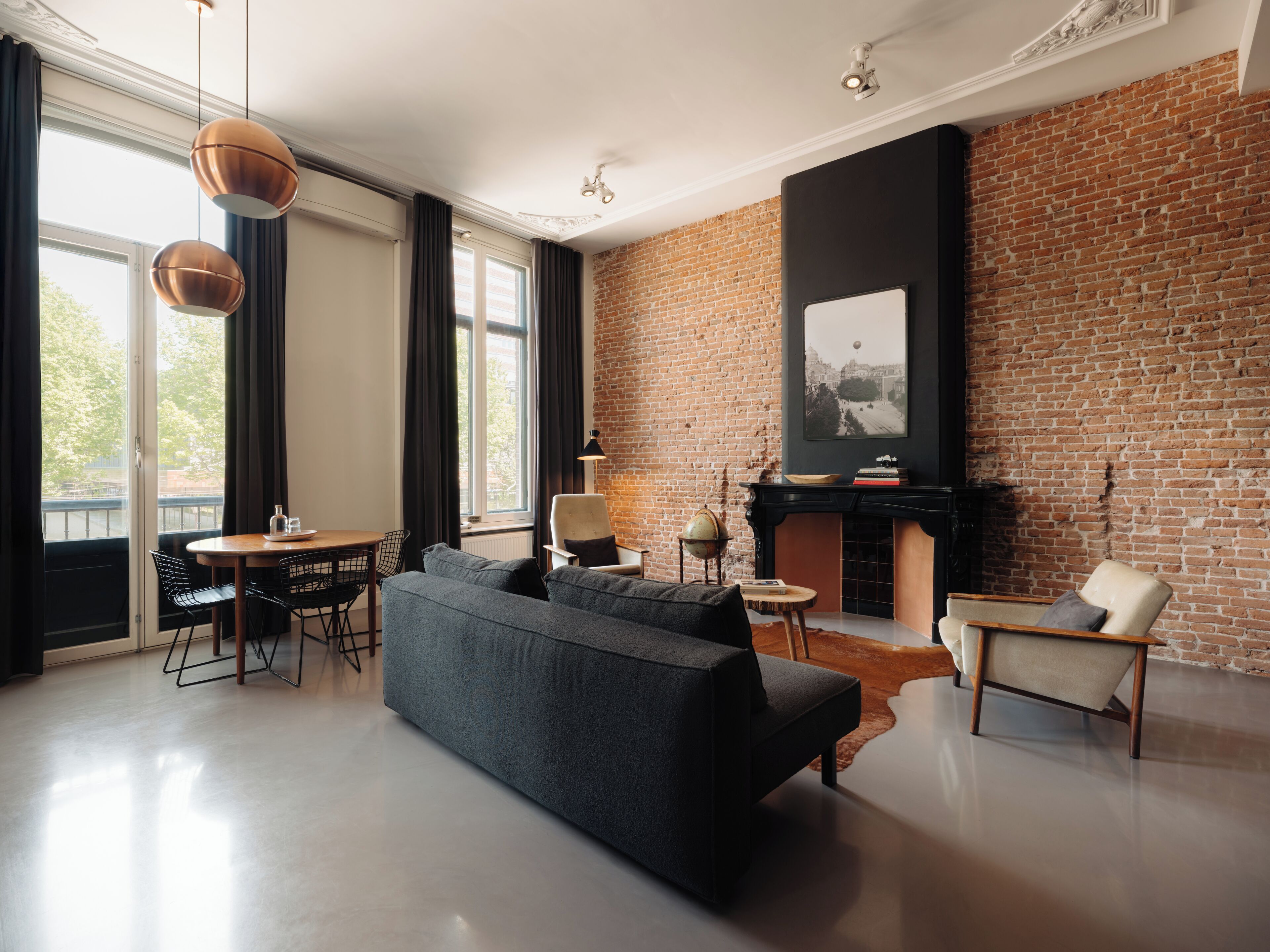 Loft, Annex Building | Living area | Flat-screen TV