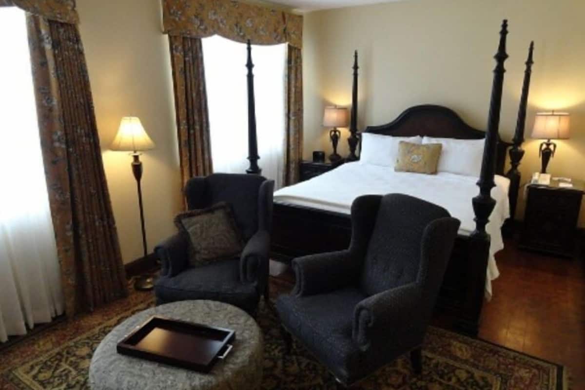 Junior suite, 1 kingsize bed | 1 slaapkamer, lakens van Egyptisch katoen, luxe beddengoed