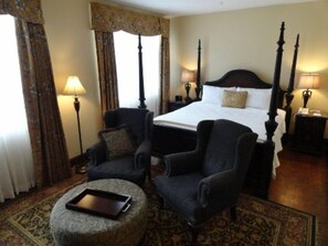 주니어 스위트, 킹사이즈침대 1개 | 1 개의 침실, 이집트산 면 시트, 고급 침구, 필로우탑 침대