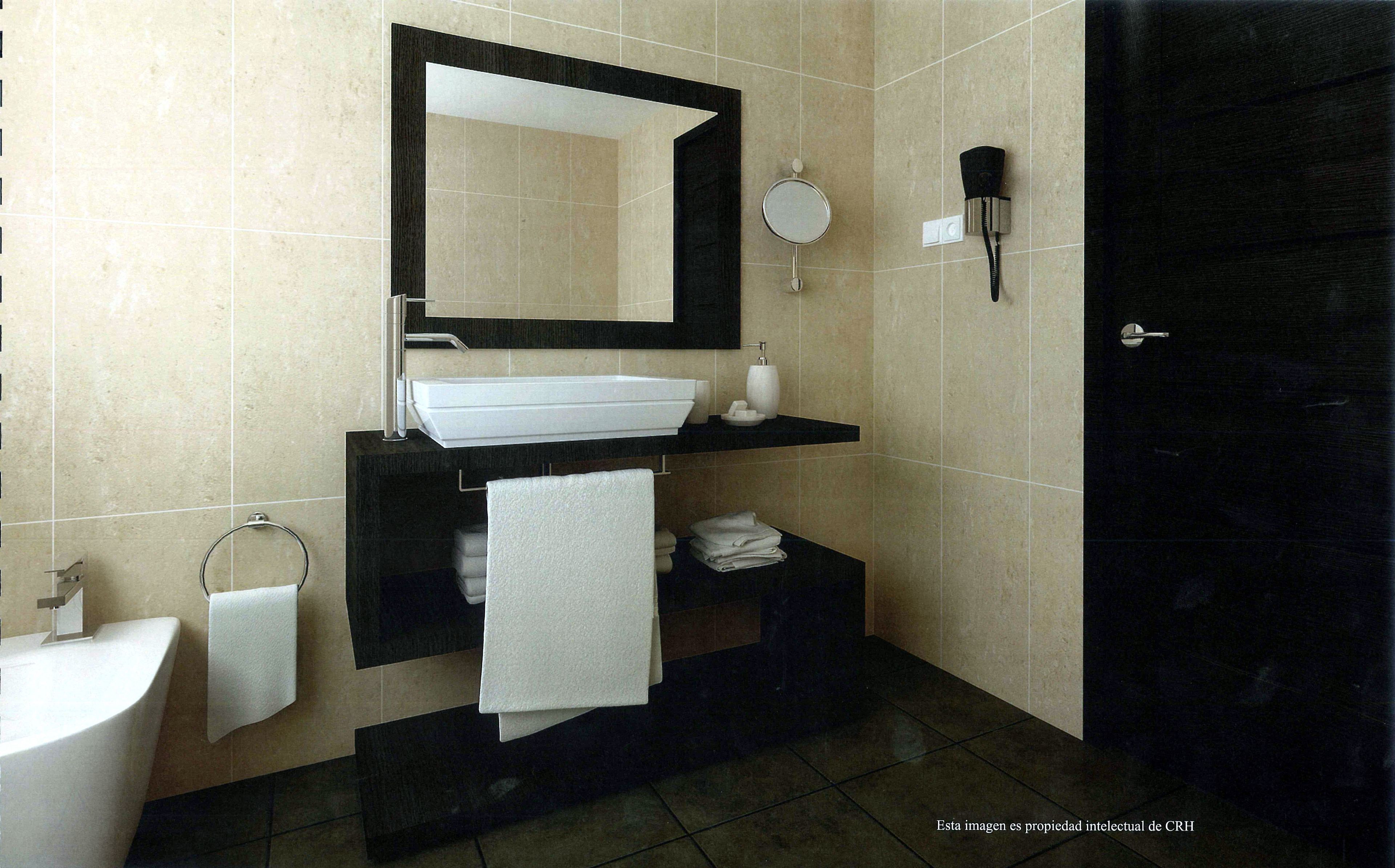 hair dryer, bathrobes, bidet, towels