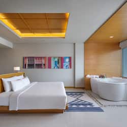 Sea View Suite | 1 bedroom, premium bedding, pillowtop beds, minibar