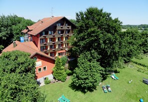 Façade de l’hébergement