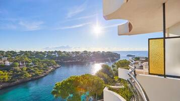 Kamer, balkon, uitzicht op zee (Sky) | Uitzicht vanaf balkon