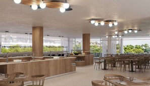 Breakfast, lunch, dinner served; international cuisine  -  Hotel Cabot Cala Ferrera (Felanitx)