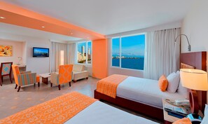 Superior Twin Room, Ocean View | View from room - Hotel Dann Cartagena (Cartagena)