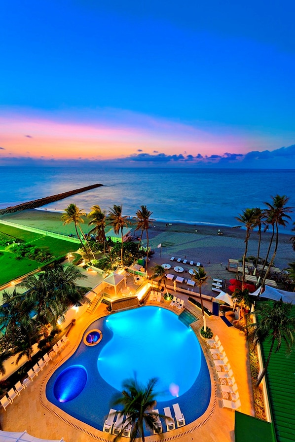 Vista desde la propiedad