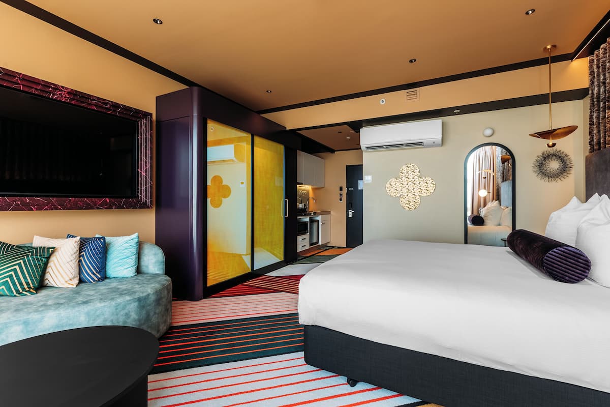 Zimmer, 1 King-Bett (Habitat) | Zimmersafe, individuell eingerichtet, Schreibtisch