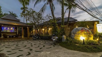 Front of property - evening/night