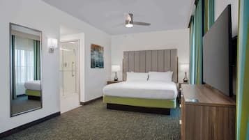 In-room safe, desk, laptop workspace, iron/ironing board