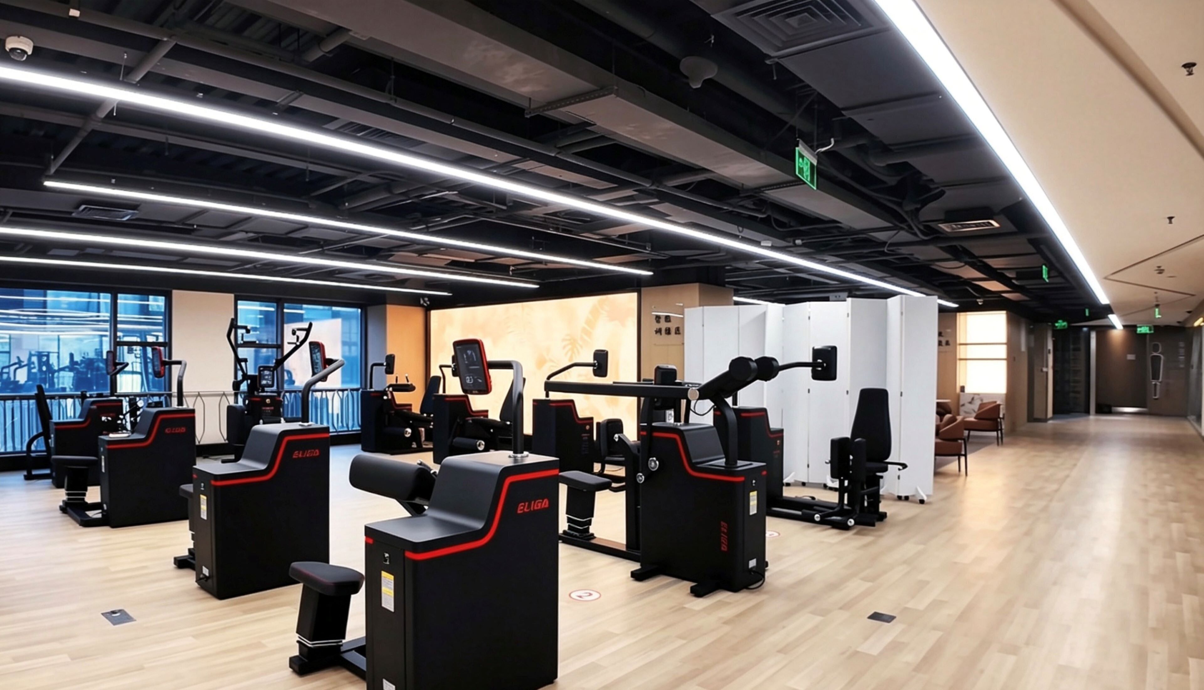 Fitnessbereich