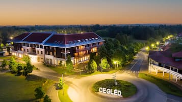 Front of property - evening/night