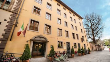 Fassade der Unterkunft