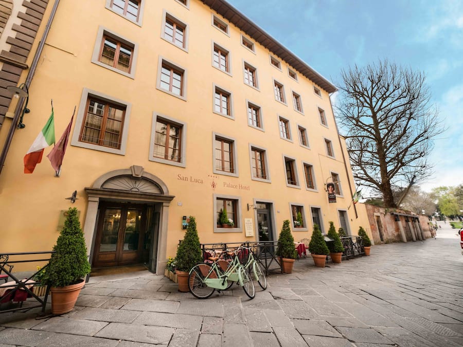 Fassade der Unterkunft