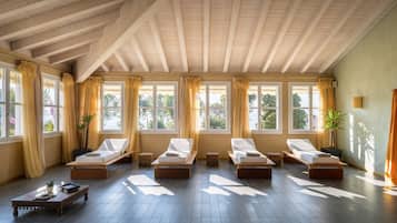 Couples treatment rooms, sauna, hot tub, hot springs, Turkish bath