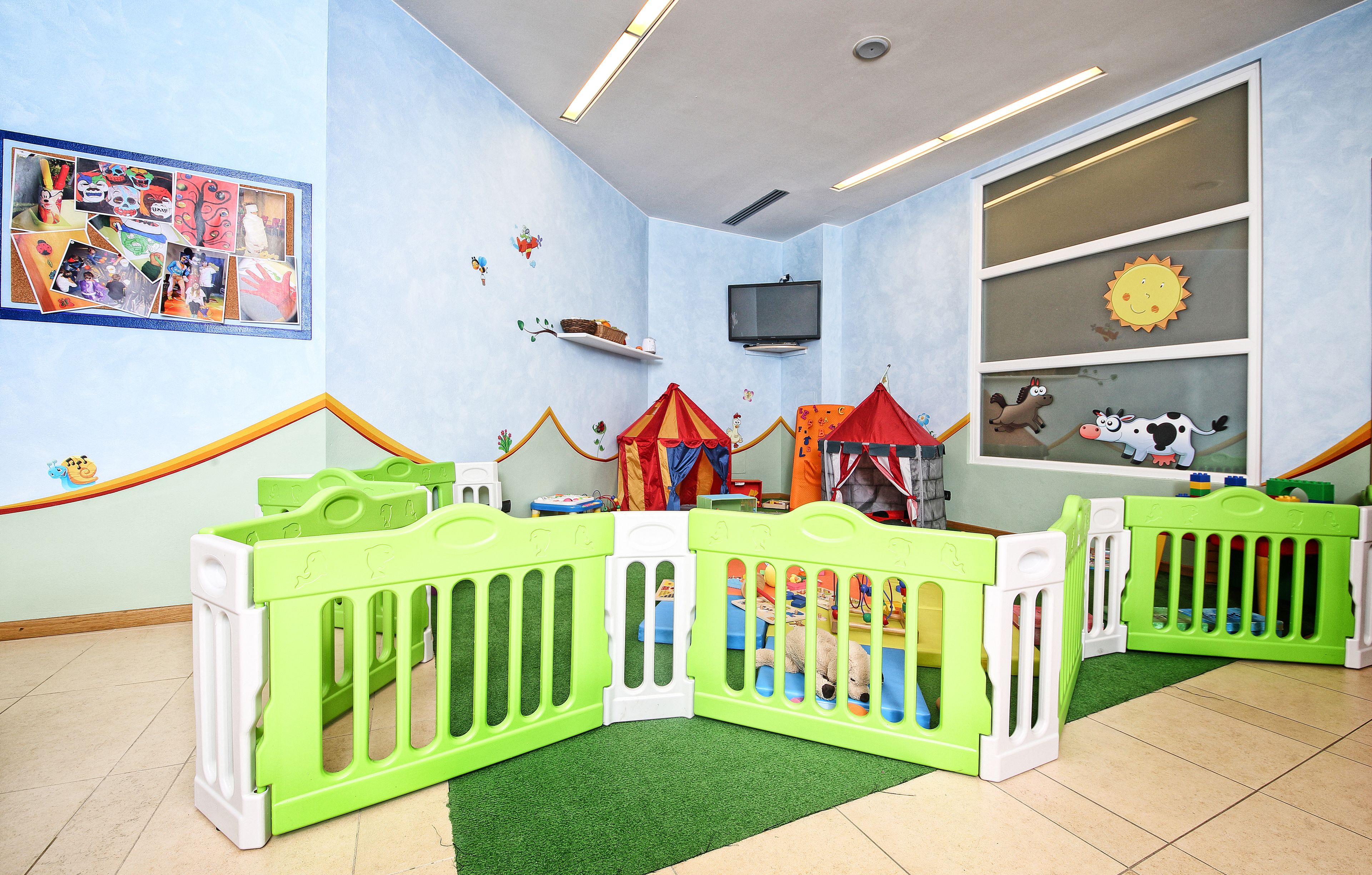 children’s area