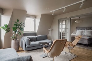 Presidential Suite, Balcony, Harbor View | Premium bedding, down comforters, in-room safe, individually decorated - TwentySix (Malmö)