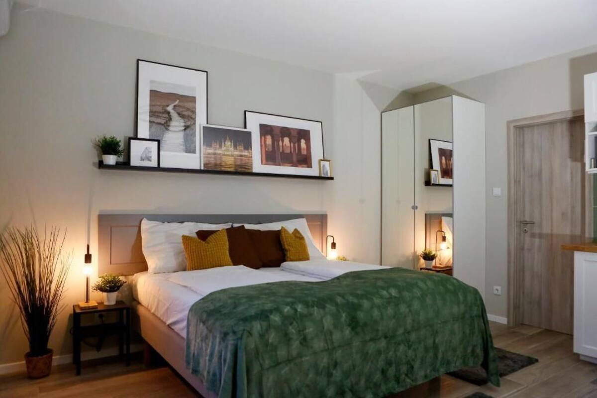 Estudio Deluxe, 1 cama de matrimonio | 1 dormitorio, wifi gratis, ropa de cama