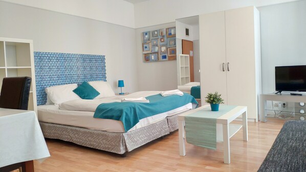 Superior Studio | Free WiFi, bed sheets - Agape Apartments (Budapest)