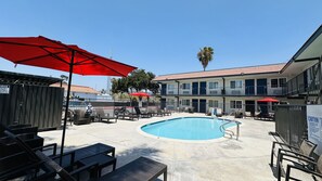 Outdoor pool - Studio 6 Suites San Ysidro, CA -San Diego South Bay (San Ysidro)