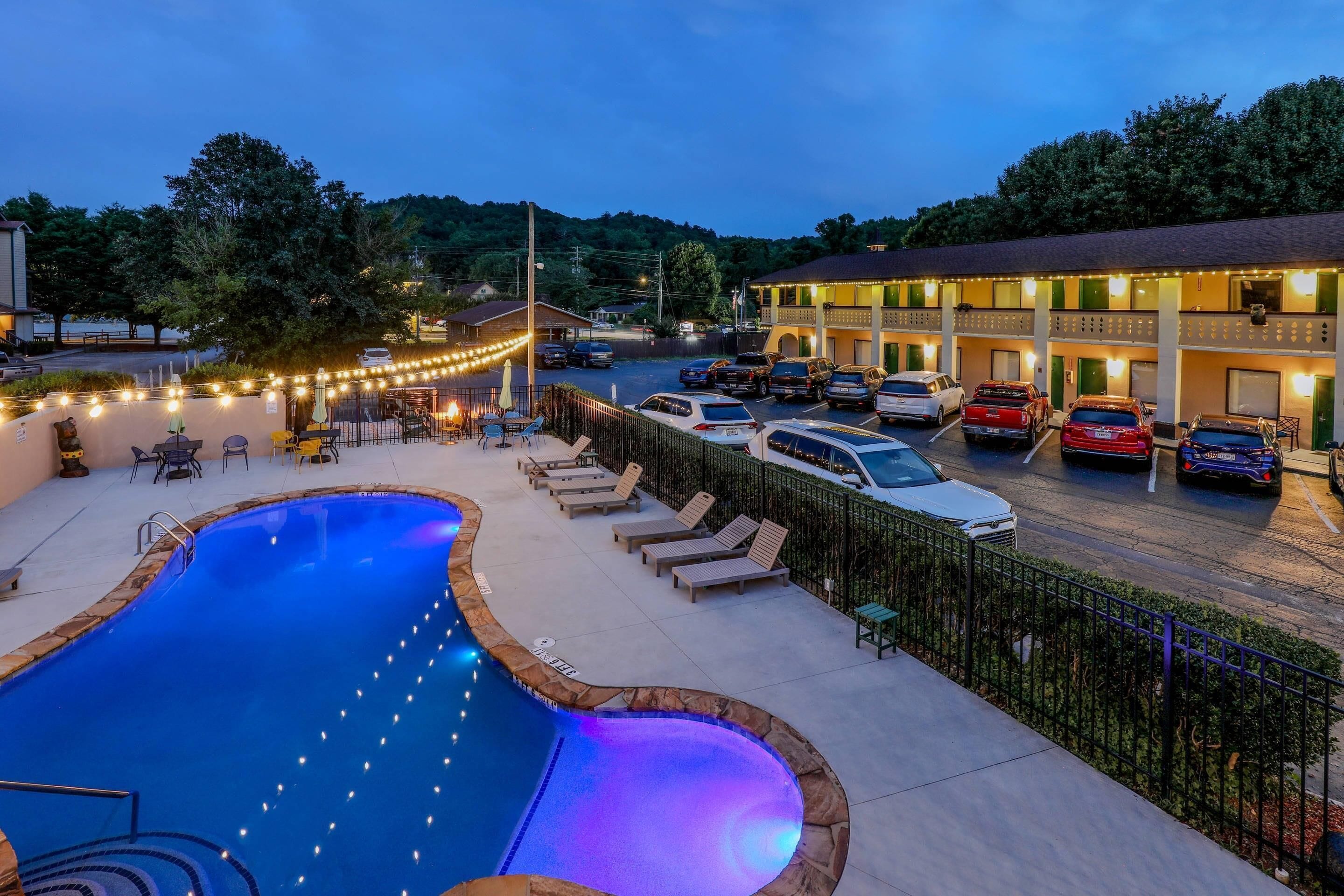 Seasonal outdoor pool